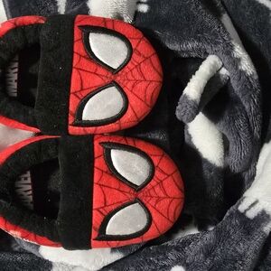 Marvel Red and Black Spider-Man Slippers